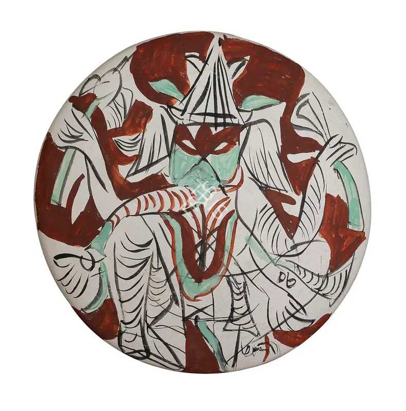 Subramanyan, K.G. (Artist). Untitled (Ganesh), 2006 | Painting