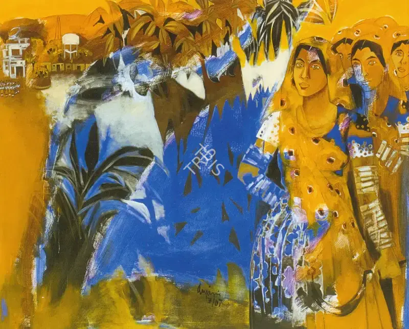 Reddy, Anjani (Artist). Untitled, 2007 | Painting