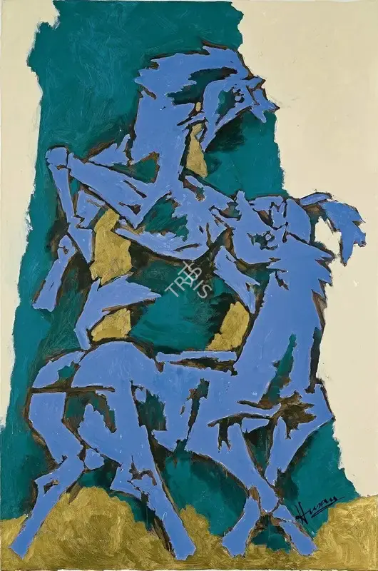 Husain, M.F. (Artist). Untitled, c.1990 | Painting