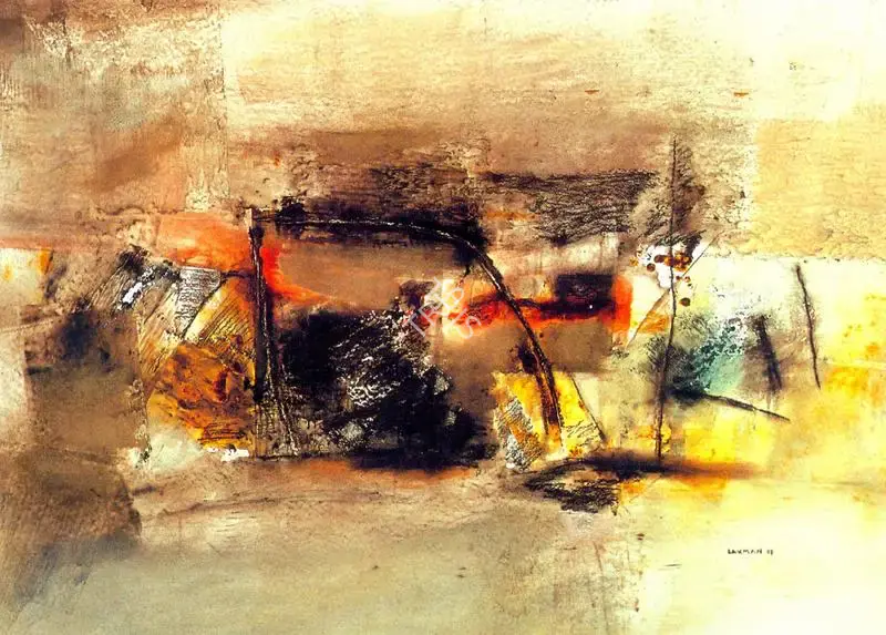 Shreshtha, Laxman (Artist). Untitled, 1998 | Painting