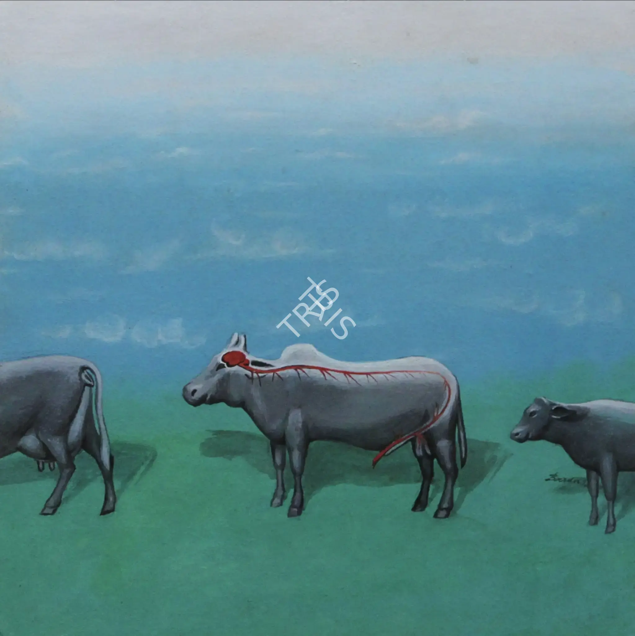 Chowdhury, Barun (Artist). Just Follower, n.d. | Painting