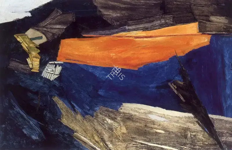 Ramkumar (Artist). Landscape, n.d. | Painting