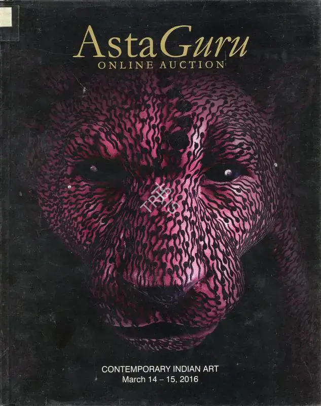 Asta Guru (Auction House). Contemporary Indian Art. 15 March 2016, Online | Auction Catalogue | EconomicsArt | 00862224