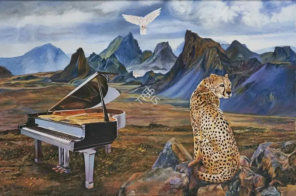 Kaleka, Ranbir (Artist). Ballad Of The Silent Guardian, 2021 | Painting
