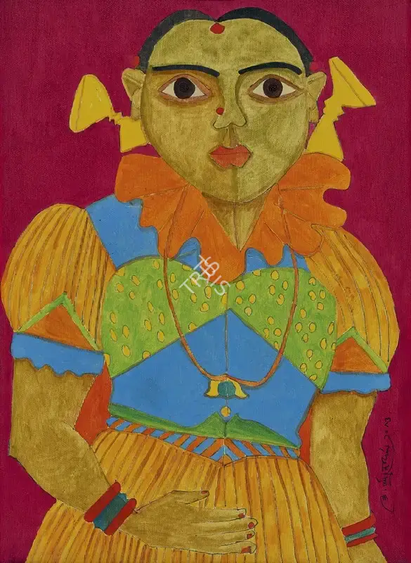 Goud, K. Laxma (Artist). Untitled, 2013 | Painting