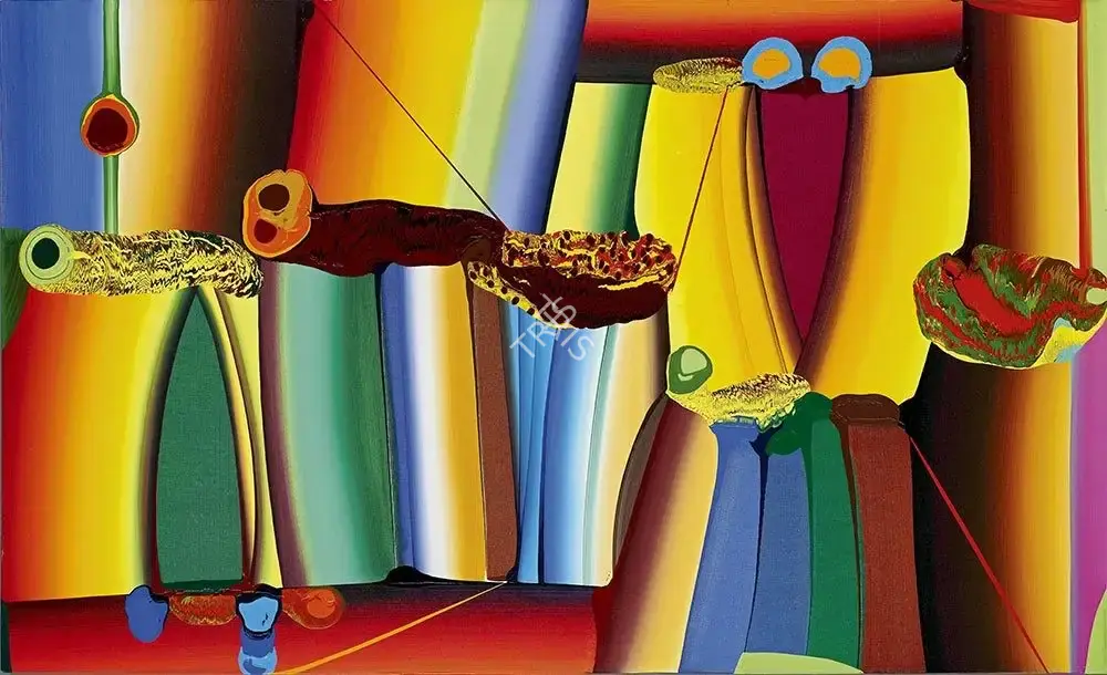 Krishnamachari, Bose (Artist). Stretched Bodies, n.d. | Painting