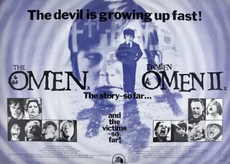 Bernhard, Harvey (Producer), The Omen II, 1978 | Poster | CinemaEducation | 00789660