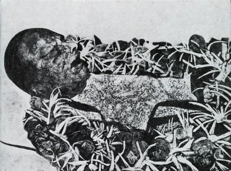Patel, Gieve (Artist). Dead Politician. 1969 | Art Heritage 2, 1982-1983 | Painting | FineArts | 00530034