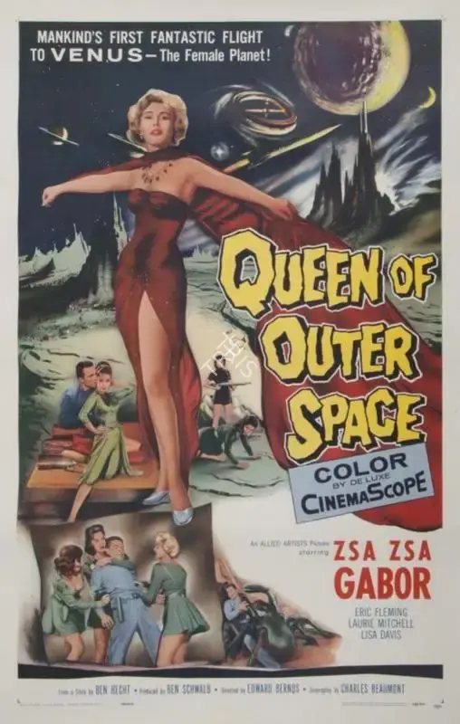 Schwalb, Ben (Producer), Queen of Outer Space, 1958 | Poster | CinemaEducation | 00790403