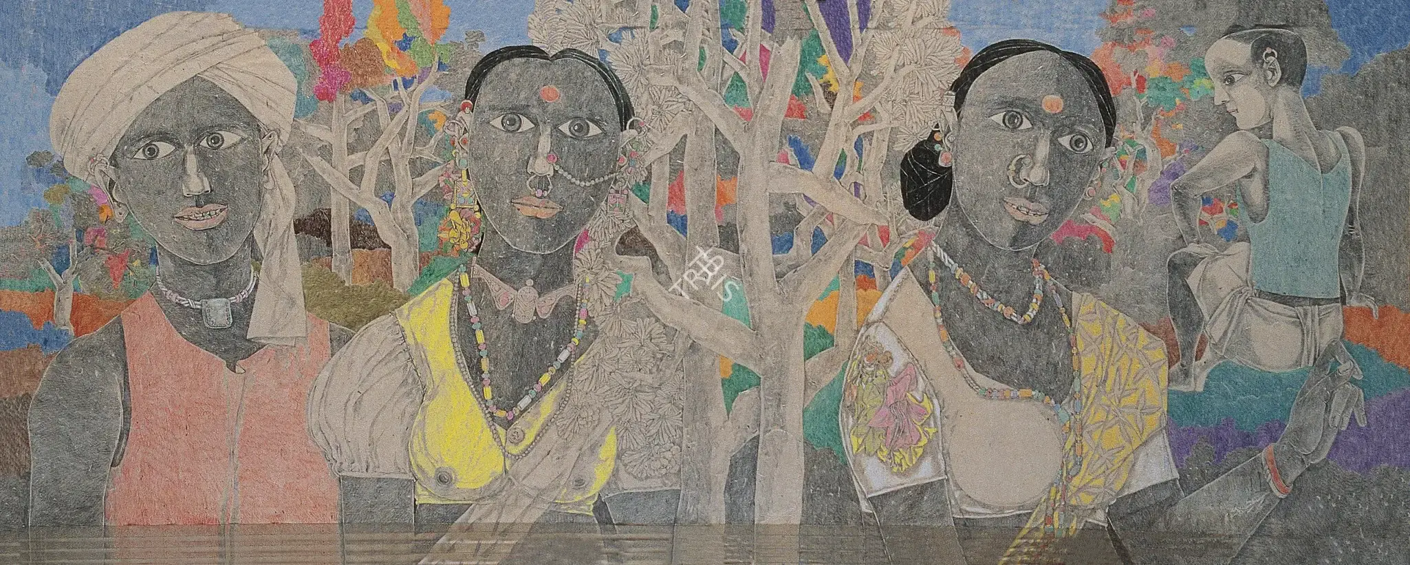 Goud, K. Laxma (Artist). Untitled, 2002 | Painting