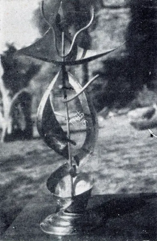 Parasher, S.L. (Artist). Afflorescence. Copper and Brass, 1956 | Marg, December 1962 | Sculpture | FineArts | 00674844