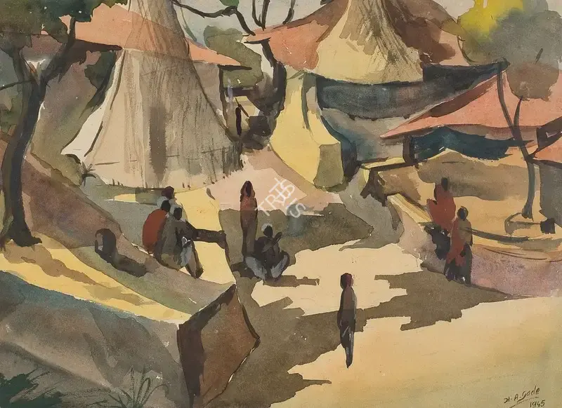 Ambadas (Artist). Untitled, 1945 | Painting