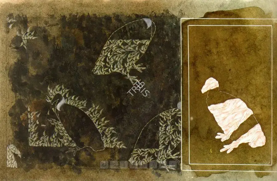 Zeeshan, Muhammed (Artist). Untitled. Gouache on wasli paper laid on card, 2006 | Painting | FineArts | 00898790