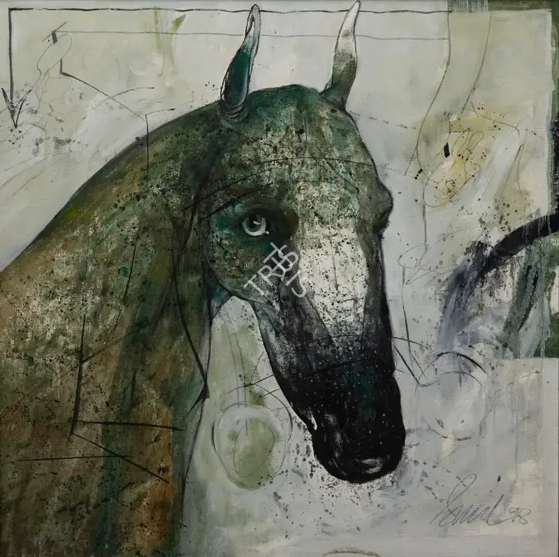 Das, Sunil (Artist). Untitled (Horse), 1998 | Painting