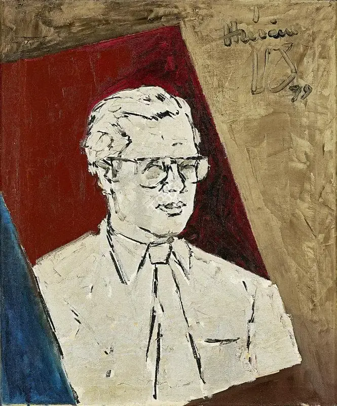 Husain, M.F. (Artist). Untitled, 1979 | Painting