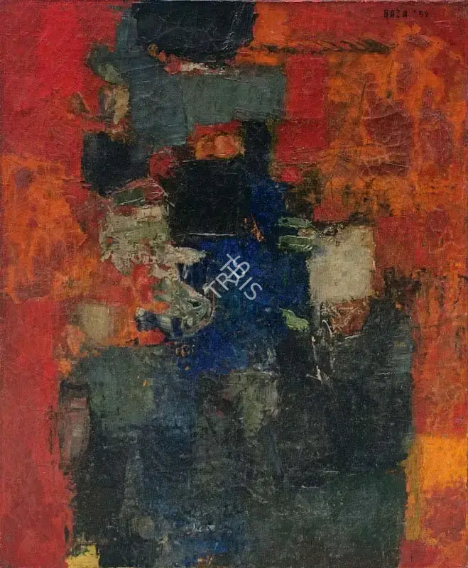 Raza, S.H. (Artist). Untitled, 1959 | Painting