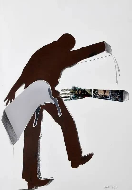 Rajendran, Sumedh (Artist). Untitled, 2008 | Collage