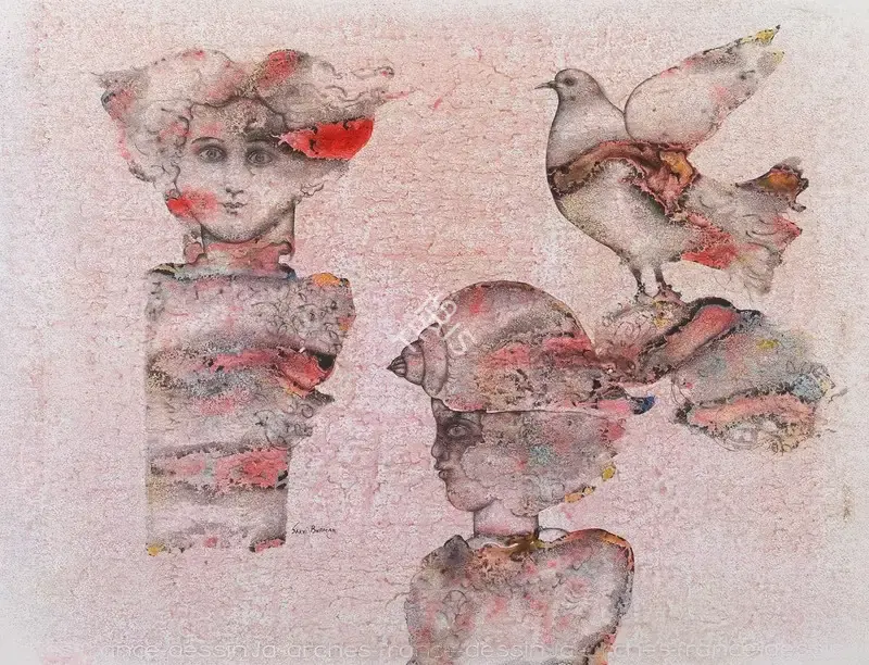 Burman, Sakti (Artist). Untitled, n.d. | Drawing