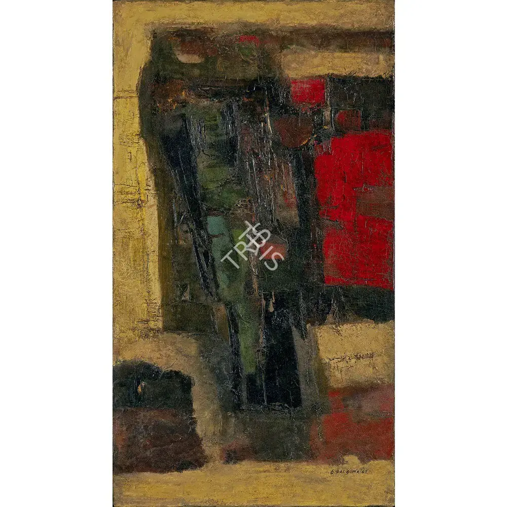 Dasgupta, Bimal (Artist). Untitled, 1967 | Painting