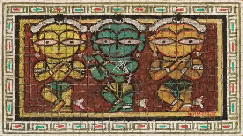 Roy, Jamini (Artist). Untitled, n.d. | Painting