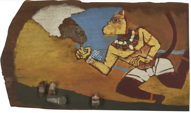 Husain, M.F. (Artist). Untitled, c.1980 | Painting