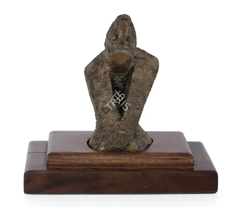 Bakre, S.K. (Artist). Untitled (Screaming Figure), 2022 | Sculpture