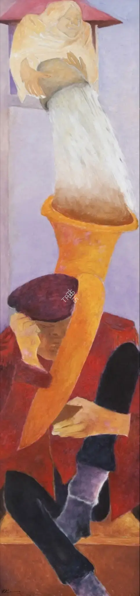 Khanna, Krishen (Artist). The Unexpected Does Happen II, n.d. | Painting
