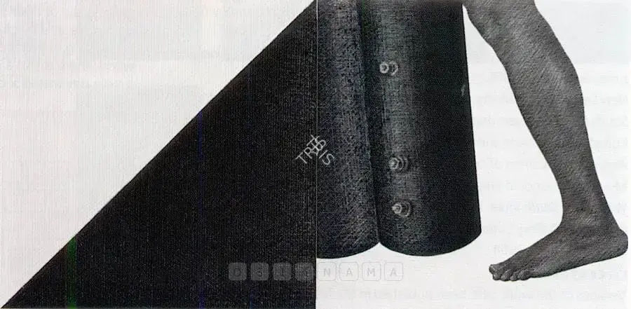 Broota, Rameshwar (Artist). Counterparts - V. Oil on canvas scraped with blade, 2006 | Painting | FineArts | 00576747