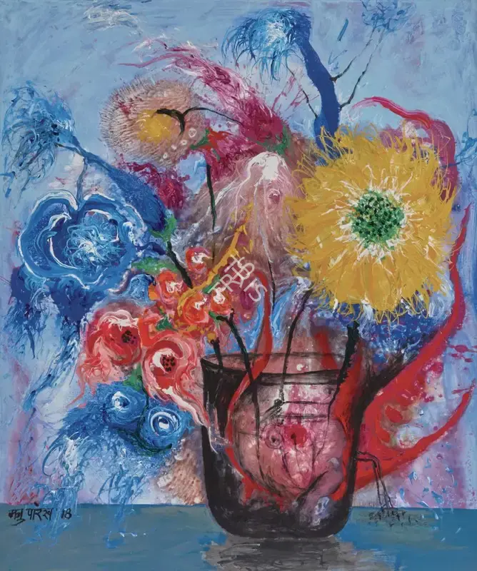 Parekh, Manu (Artist). Untitled, 2018 | Painting