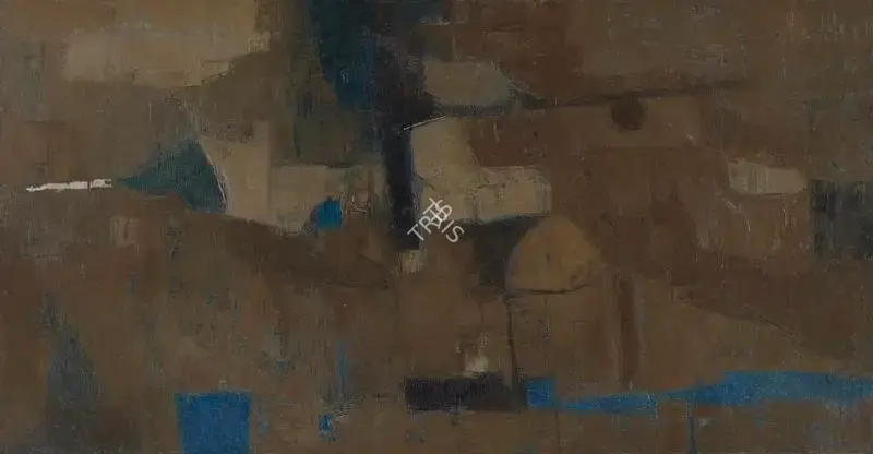 Ramkumar (Artist). Untitled. Oil on canvas, 1961 | Painting | FineArts | 00595765