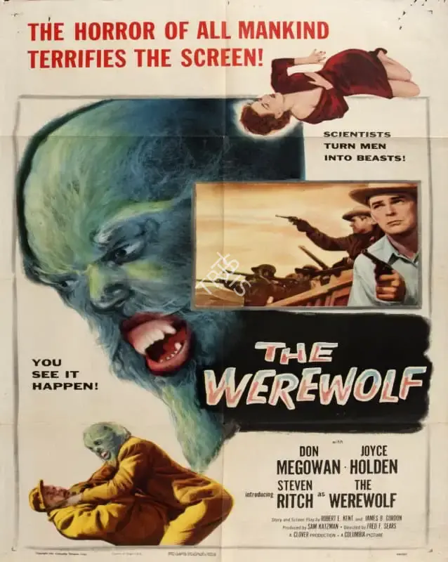 Katzman, Sam (Producer), The Werewolf, 1956 | Poster | CinemaEducation | 00789545