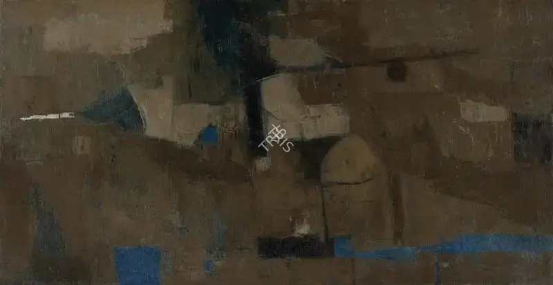 Ramkumar (Artist). Untitled. Oil on canvas, 1961 | Painting | FineArts | 00339525