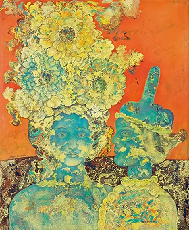 Burman, Sakti (Artist). Untitled , n.d. | Painting