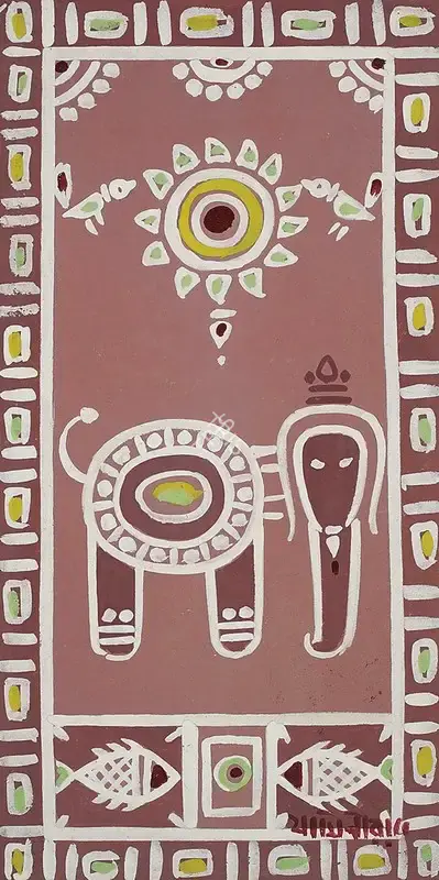 Roy, Jamini (Artist). Untitled, n.d. | Painting