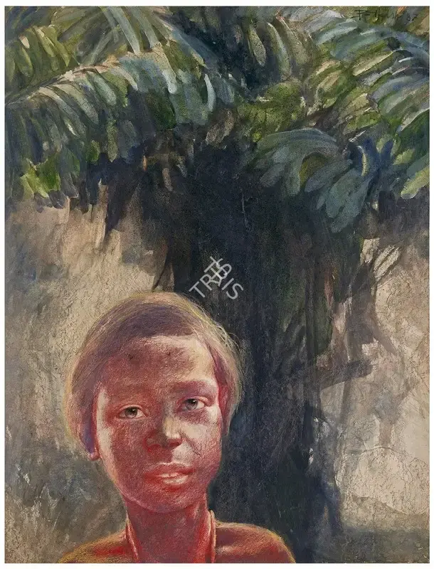 Bhattacharjee, Bikash (Artist). Untitled, 1987 | Painting