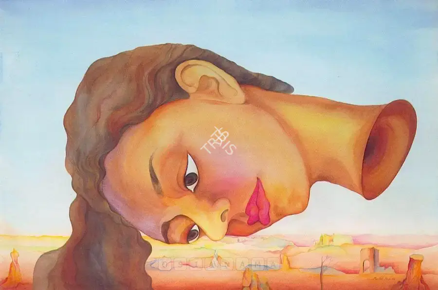 Singh, Meetali (Artist). Falling Down, 2007 | Painting