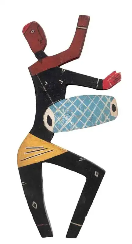 Husain, M.F. (Artist). Untitled, n.d. | Sculpture