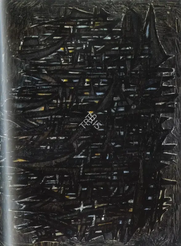 Sadequain (Artist). Group In Grey, n.d. | Painting