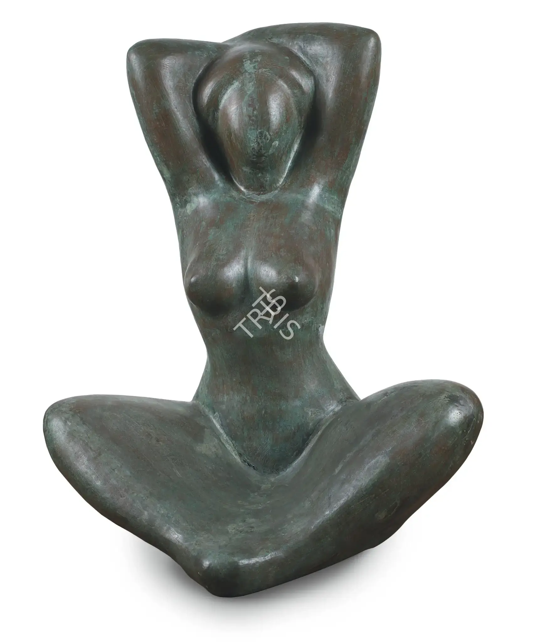 Kar, Chintamoni (Artist). Odalisque, 1990 | Sculpture