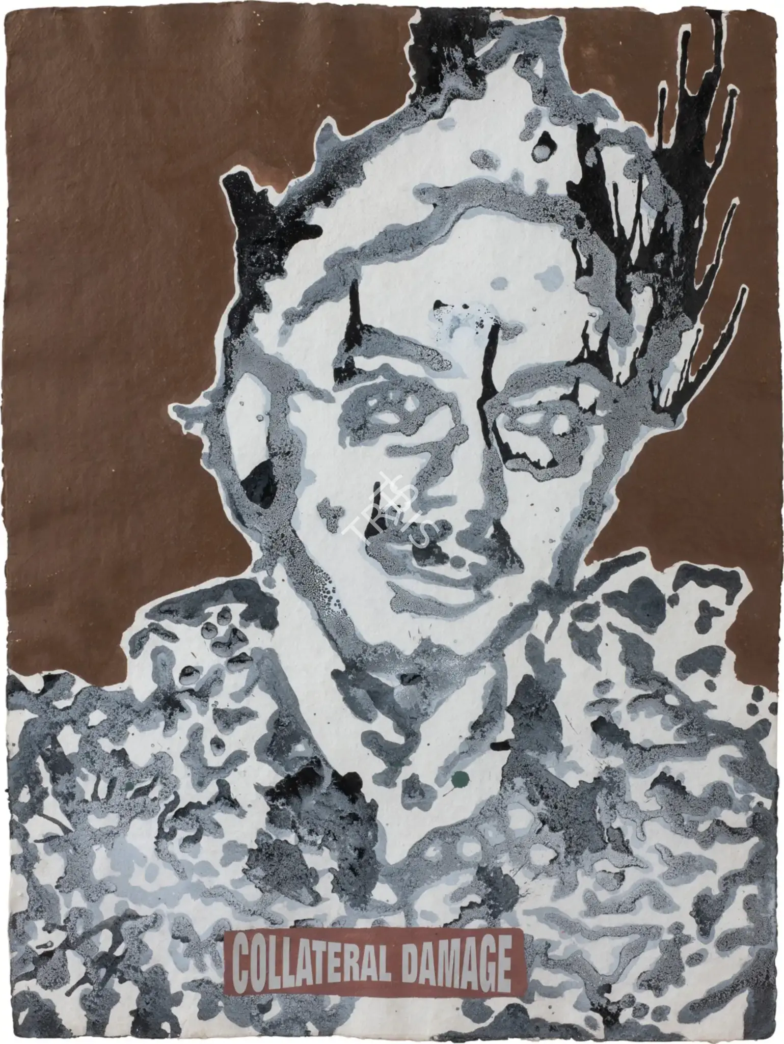 Kallat, Jitish (Artist). Collateral Damage, 2003 | Painting