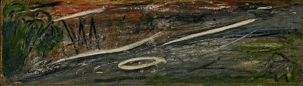 Mookherjea, Sailoz (Artist). Untitled, n.d. | Painting