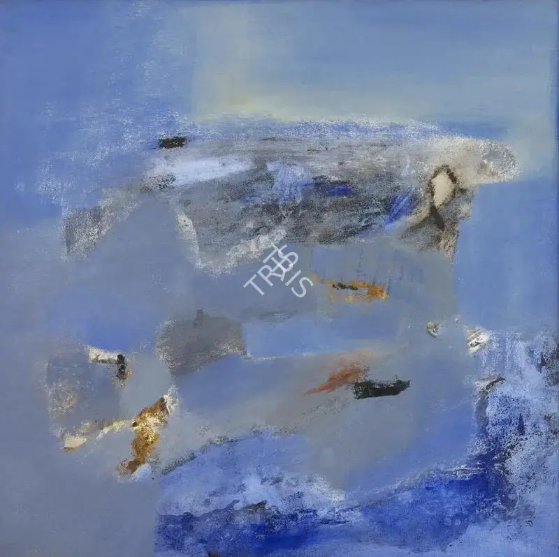 Shreshtha, Laxman (Artist). Untitled. Oil on canvas, 2000 | Painting | FineArts | 00339642