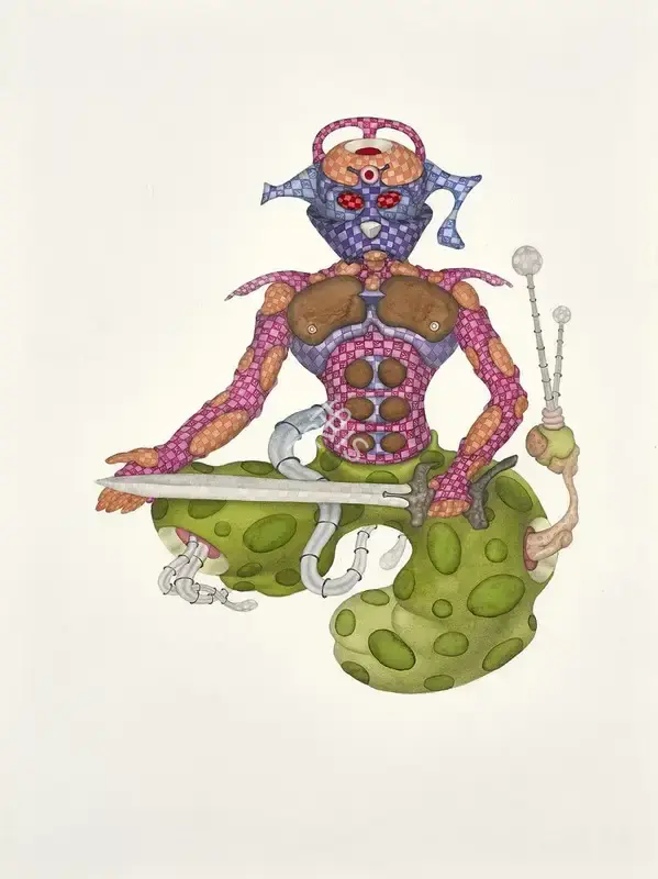 Dhandre, Ajay (Artist). Untitled, 2019 | Painting