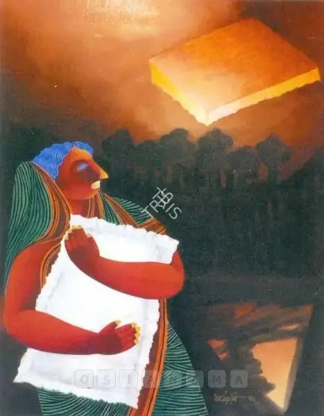 Dasgupta, Dharmanarayan (Artist). Untitled, 1990 | Painting