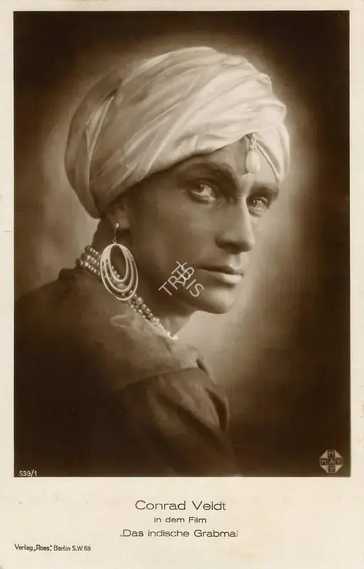 Brandes, Werner (Cinematographer), The Indian Tomb, Part I: The Mission of the Yoghi, 1921 | Postcard | CinemaEducation | 00795483