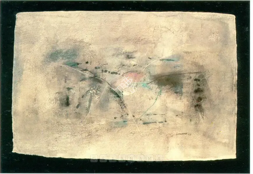 Shreshtha, Laxman (Artist). Untitled. Watercolour on paper, n.d. | Painting  | 00878357
