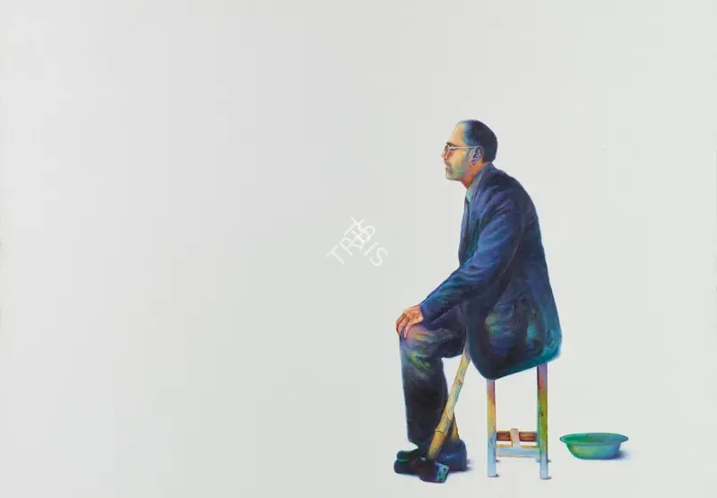Kaleka, Ranbir (Artist). Cul-de-sac in Taxila. HD video projection on painted canvas, 2014 | Painting | FineArts | 00336323