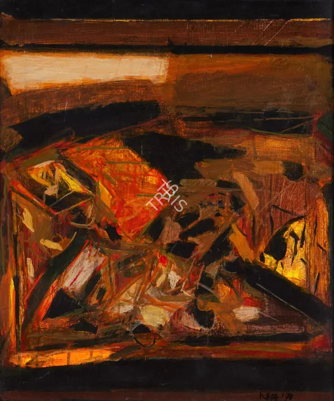 Raza, S.H. (Artist). Untitled, 1978 | Painting