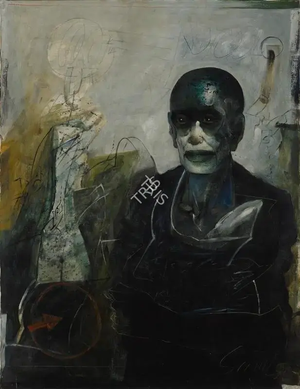Das, Sunil (Artist). Untitled, 1997 | Painting