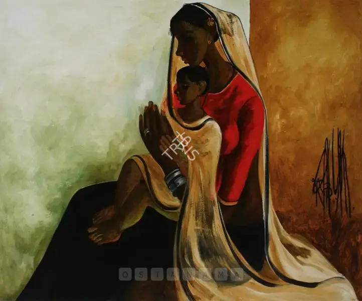 Prabha, B. (Artist). Untitled, 1993 | Painting